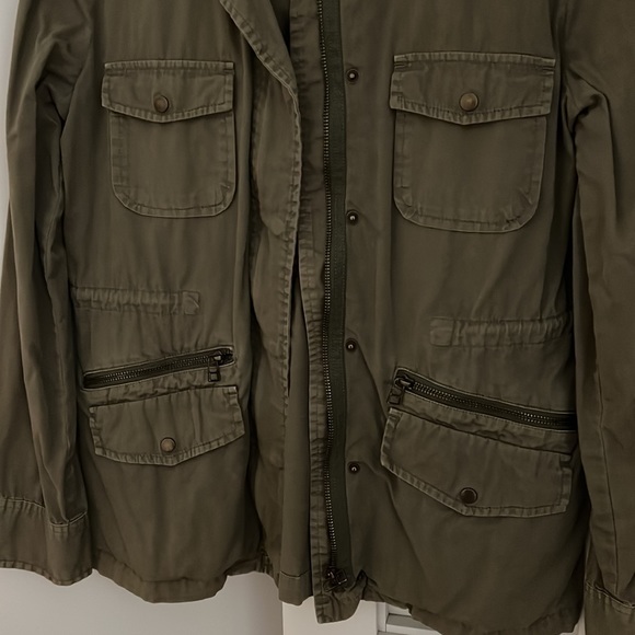 LILY ADRIDGE FOR VELVET cargo jacket size small - Picture 5 of 7